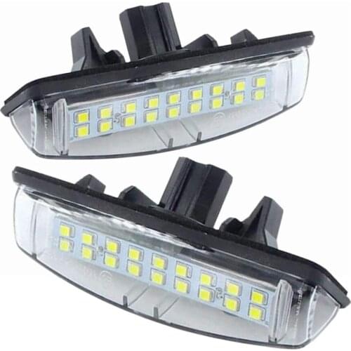 2Pcs CanBus Luz LED Number License Plate Lights Lamp For Lexus IS200 IS300 LS430 GS300 GS430 GS400 ES300 ES330 RX300 RX330 RX350