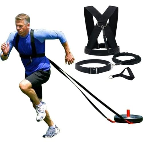 2020 Resistance Band Bungee Fitness Speed Trainer For Agility Running Training Sprint Workout Latex Gym Rope Exercise Equipment