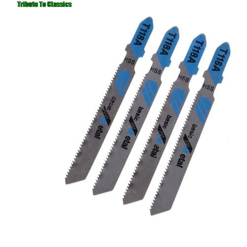 NEW 5 Pcs HSS T118A Jig Saw Blades Wood Metal Fast Cutting Reciprocating Saw Blade