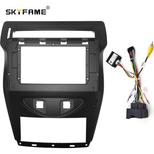 SKYFAME Car Frame Cable Canbus For CITROEN C4 C-triunfo C-Quatre 2012 Android Big Screen Dask Kit Fascia Frame