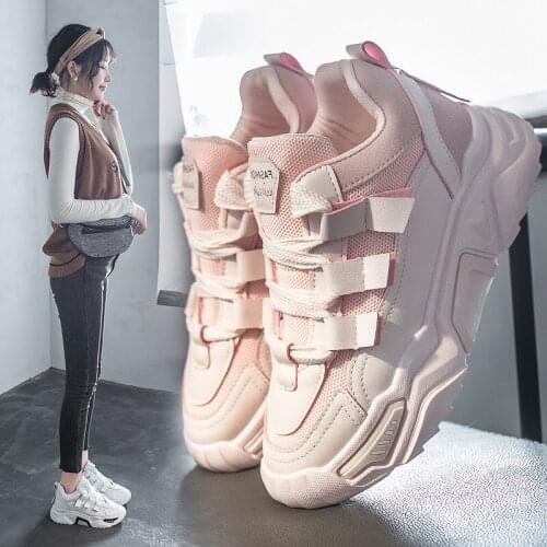 European sports daddy shoes womens 2021 new summer leisure online celebrity students ins tide shoes