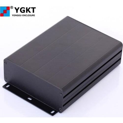 YGS-013-3 122*45*160/4.8''x1.77''x6.29''(wxhxl)mm Aluminum Project Box Enclousure Case Electronic aluminum amplifier chassis