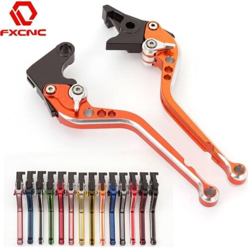 FX CNC MIX Color Long Adjustable Aluminum Motorcycles Brake Clutch Levers For KYMCO DOWNTOWN 125 200 300 350 MY ROAD 700 XCT-300