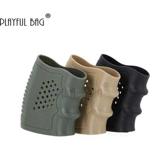 Outdoor activity CS GBB M92 antiskid rubber grip retrofit of outdoor equipment tactical protect wood back grip LI57