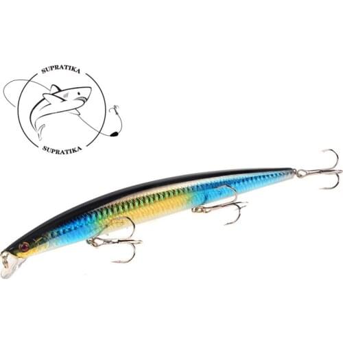 Artificial Minnow Floating Wobblers 18cm/25g Plastic Fishing Bait 3D Eyes Anti-Corrosion Professional Fishing Lure Hard Bait