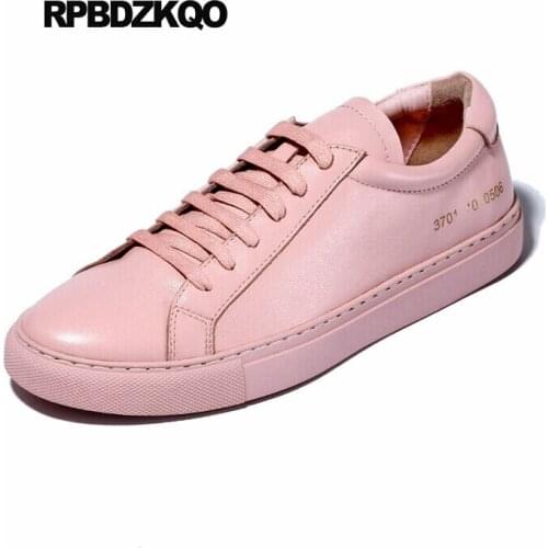 British Style Casual Genuine Leather Trainers Skate High Quality Comfort Sneakers Luxury Brand Shoes Men Flats Real Cow Skin