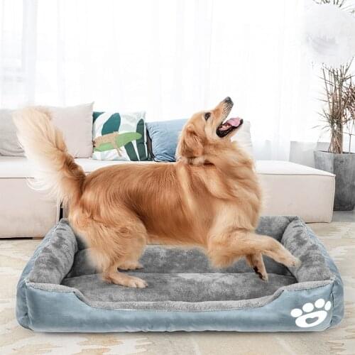 XXL Pet Dog Bed Sofa Soft Washable Autumn Winter Warm Plush Cat Dog Beds For Large Dogs Pet Home Supplies Best Selling Products
