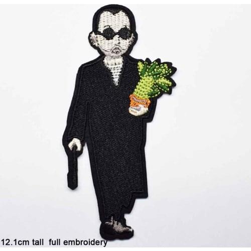 Leon The Professional Movie Full Embroidery Iron On Embroidered Clothes Patches For Clothing Stickers Garment