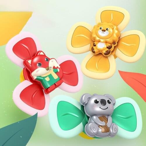 3 Type Set Children Fidget Spinner Kids Toys ABS Colorful Insect Gyro Toy Relief Stress Baby Educational Fingertip Rattle Toys