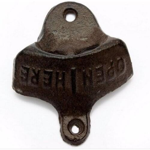 Cast Iron can opener wall mounted bottle opener beer opener Wholesale beer tools bar tools creative