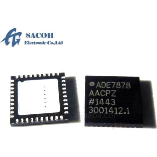 1PCS New ADE7878AACPZ ADE7878 or ADE7878ACPZ or ADE7868AACPZ ADE7868ACPZ or ADE7858AACPZ ADE7858ACPZ LFCSP-40 Energy Metering IC