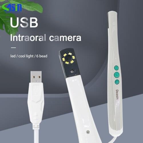 NEW Dynamic 4 Mega HD Pixels 6-LED Dental Intraoral Intra Oral Camera USB oral material Oral endoscope handle