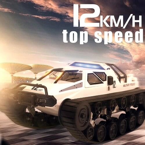 1/12 2.4G Drift RC Tank Car High Speed Full Proportional Control Vehicle Model Rover Vehicle Model Off-Road toys Christmas gift