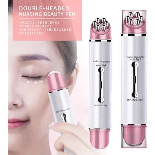 Relax Eye Massager Electric Dark Circle Remover Machine EMS Face Lift Anti-Ageing Pen Eye Care Beauty Devices Belleza Product