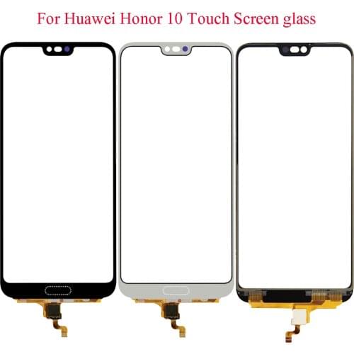 Touch Screen For Huawei Honor 10 Touch screen Panel Digitizer Sensor 5.84'' LCD Display Front Glass outer Lens no lcd Parts