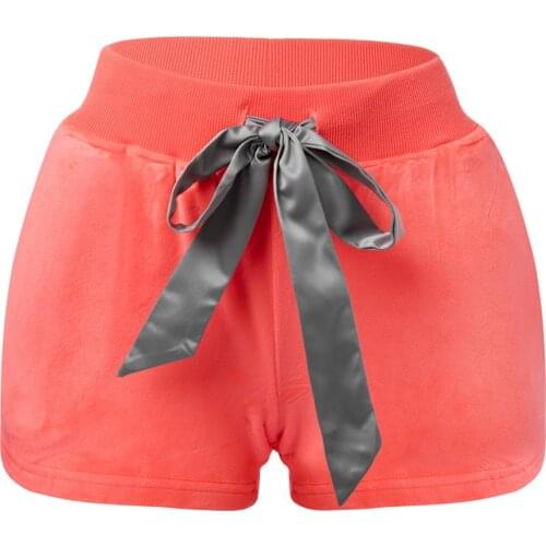 Loose Women Shorts Low Waist Elastic Waist Lace Up Shorts Summer Women Casual Running Trouser Workout Athletic Shorts for Ladies