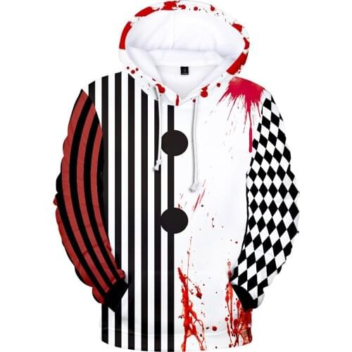 All saints Day Halloween 3d All India Digital Printing childrens Hooded Hoodie Paragraph Adult Autumn - Winter Kids Clothes