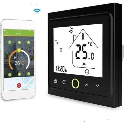 Smart Touch Thermostat Temperature Controller for Water/Electric Home Floor Heating Water/Gas Boiler Tuya APP Remote Control