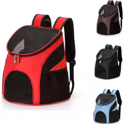 Breathable Portable Travel Bags cat accessories Carrier Double Shoulder Bag for puppy Cat Mesh Backpack Pets Handbag animal good
