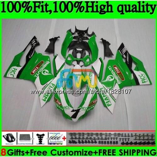 Green white Injection For DUCATI 899 1199 S R Panigale 12 13 14 15 16 77BS.39 1199R 899S 1199S 2012 2013 2014 2015 2016 Fairing