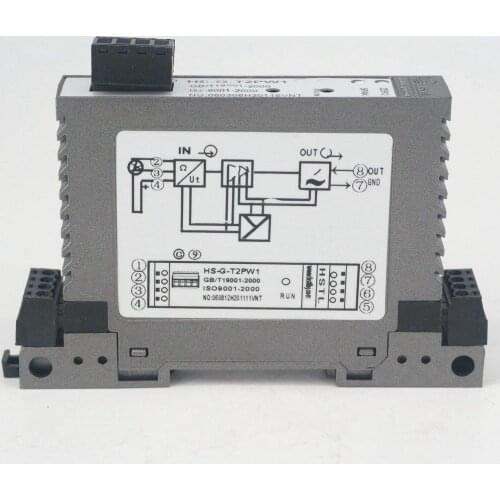 24VDC Input PT1000 Output 4-20mA/0-5V/0-10V Isolation Module Transmitter Temperature Control Thermistor DIN Rail