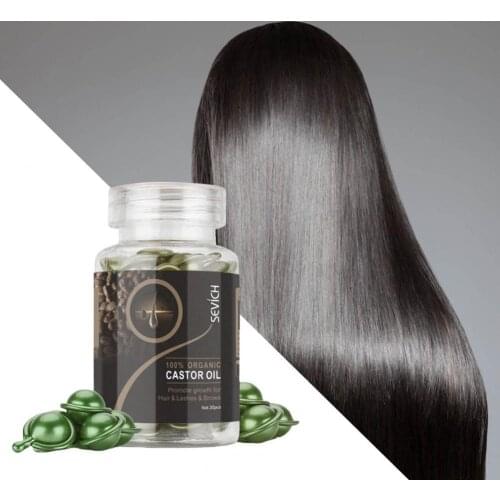 Sevich 30pcs/bottle Hair Growth Capsule Ginger Growth Hair Vintamin Capsule Anti-Loss Treatment For Thinning Hair Hair Care