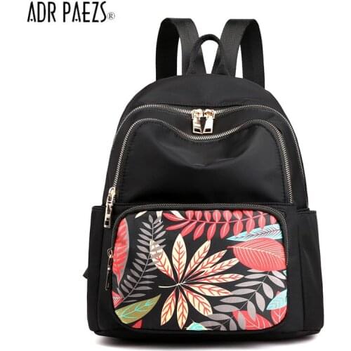 Женские рюкзаки с цветами ADR PAEZS China At AliExpress