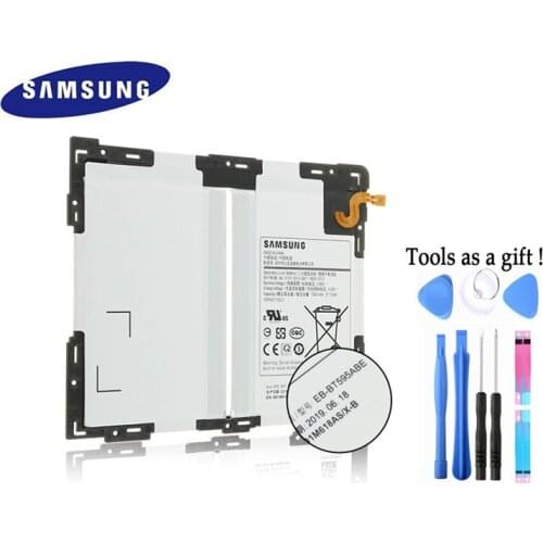 SAMSUNG Original Tablet Battery EB-BT595ABE 7300mAh For Samsung Galaxy Tab A2 10.5 SM-T590 T595 Replacement Batteries + Tools
