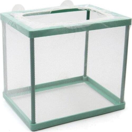 Aquarium Accessories Nylon Plastic Fish Breeding Isolation Box Fish Tank Aquarium Breeder Hatching Incubator
