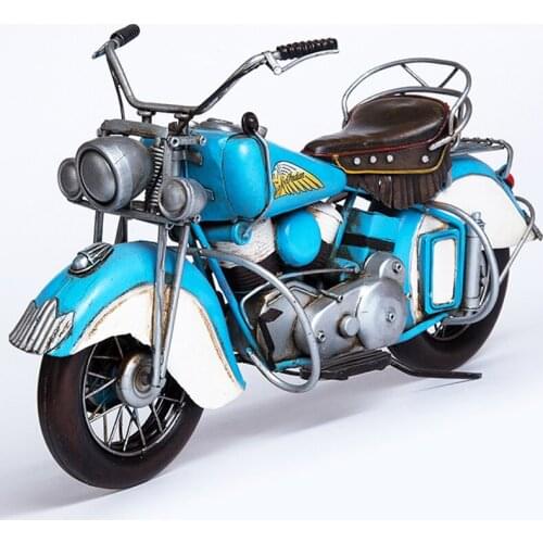 American country retro 53 years Indian motorcycle model Bar Cafe studio clothing shop window display of children room decoration