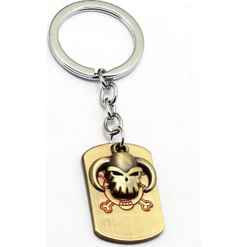 Anime One Piece ACE keychain alloy Car Pendant metal Hang buckle keyring men and woman Jewelry Key Holder Chaveiro Souvenir