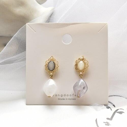 Retro Asymmetry Earrings No Hole Ear Clips Geometry Clip Earring Without Piercing Minimalist Earrings Jewelry Ce5693