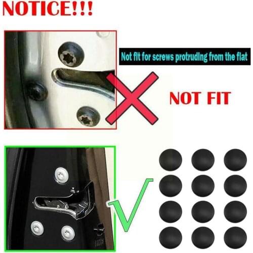 Automobile Universal Door Screw Protections Cap Automobile Protections Modified Cap Screw Cover Door Screw Anti-rust X0K5