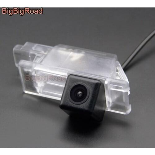BigBigRoad Vehicle Wireless Rear View Camera HD Color Image For Peugeot 1007 607 806 807 RCZ MG3 MG5 2010 2011 2012 2013 2014
