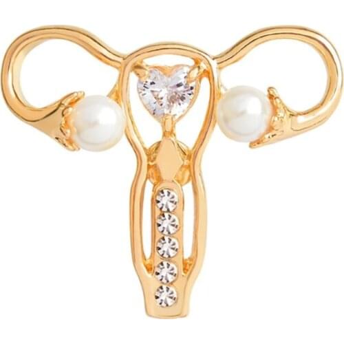 YLWHJJ Nurse Doctor Pins Brooches Blood Pressure Meter Neuron Ambulance Uterus Caduceus Massage Reflex Hammer Medical jewelry