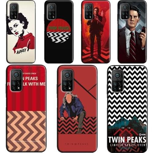 Twin Peaks Case For Xiaomi Mi 11 Ultra 9 10 Note 10 Lite Mi 10T Pro Back Cover For POCO X3 Pro M3 F3