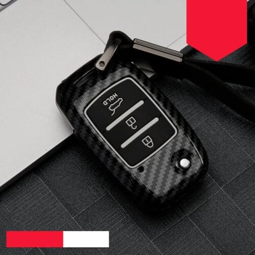 Zinc Alloy Silicon Car Folding Key Case Cover Shell For Kia Rio QL Sportage Ceed Cerato Sorento K2 K3 K4 K5 Auto Accessories