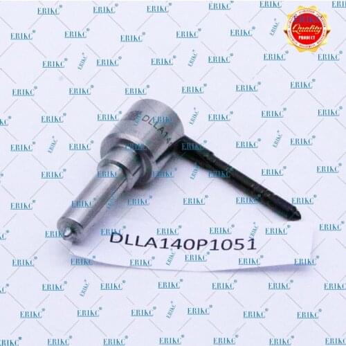 ERIKC DLLA 140P1051 Auto Parts Nozzle DLLA140P1051 Cr Fuel Injector Dlla 140 P1051 Black Needle Spray Nozzle for 0 445 110 798