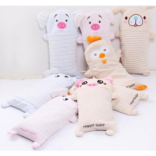 Cotton Weeping Willow 0-6 Years Old Newborn Cotton Soft Pillow With Buckwheat full-in Design Baby