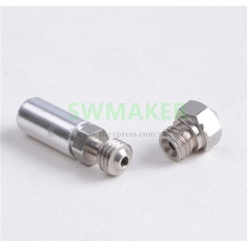 MK10 All Metal Hotend Upgrade kit for 1.75mm fliament 0.4 nozzle thermal barrier tube for DIY all kinds 3D priter