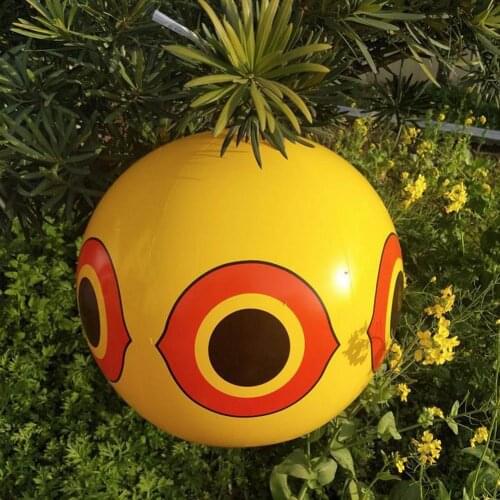 PVC Inflatable Scary Eye Balloons Reliable Visual Deterring Tools Hunting Pest Controller Anti-Bird Repeller Orchard Protect