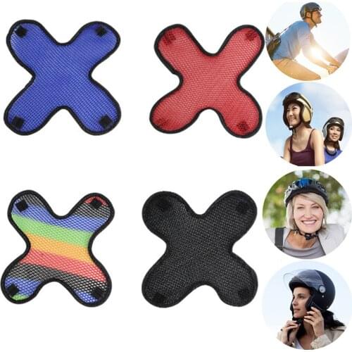 Summer Cooling MTB Road Adult Bike Cycle Helmet Lining Pads Liner 3D Honeycomb Helmet Mesh Liner Insulation Cycling Equipment