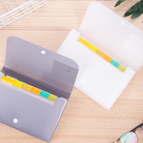 A6 File Folder Document Organizer Plastic Receipt File Expanding Wallet 13 Pockets Bill Paper Holder School Office Supplies