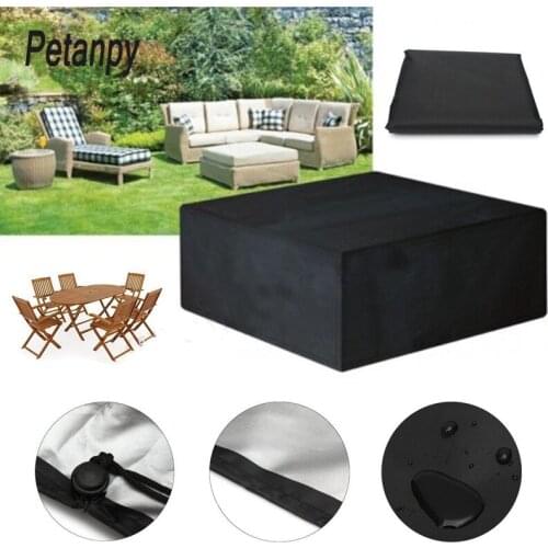 12 Sizes Waterproof Outdoor Patio Garden Furniture Covers Rain Snow Chair covers for Sofa Table Chair Dust Proof Cover