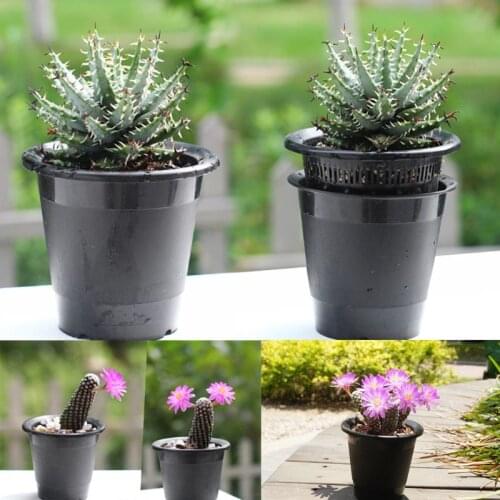 X7AB Mesh Pot Net Orchid Hydroponic Flower Basket Planter Container Home Garden Decor