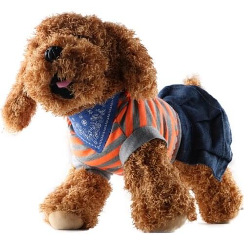 Neckerchief Necklace Pet Product Adjustable Pet Cat Collars 30CM Length Pet accessories Small Dog Scarf