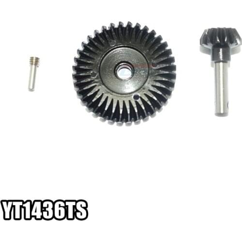 Harden Steel #45 Diff Bevel Gear Pinion Gear 13T+38T 13T+43T 14T+36T for Axial RR10 Wraith Yeti 90026 90050 90068 SMT10 AX90055