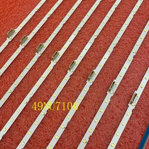 10pcs/lot LED Backlight Strip for Samsung UN49NU7100 UE49NU7140 UE49NU7100 BN61-15483A BN96-45953A 45953B LM41-00630A 00557A