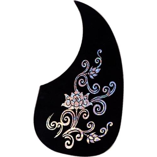 Guitar Pickguard Anti-Scratch Guard Plate Self-Adhesive Pick Guard Sticker for