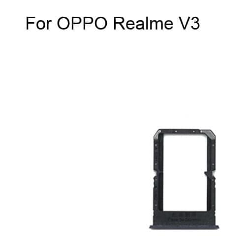1PC For OPPO Realme V3 Tested Good Sim Card Holder Tray Card Slot For OPPO Realme V 3 Sim Card Holder